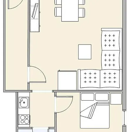 Appartement Haus 58 Eg Links *