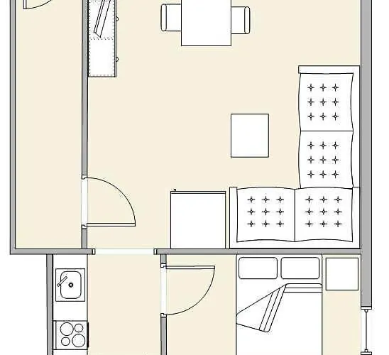 Lägenhet Haus 58 Eg Links *
